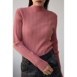 ランダムリブハイネックニットトップス | AZUL BY MOUSSY | 詳細画像37