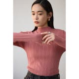 ランダムリブハイネックニットトップス | AZUL BY MOUSSY | 詳細画像38