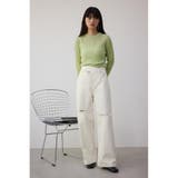 シアーランダムリブニットトップス | AZUL BY MOUSSY | 詳細画像13