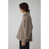 起毛スタンドカラージップアップブルゾン | AZUL BY MOUSSY | 詳細画像38 