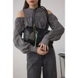 BLK | マルチチャームセットスクエアハンドバッグ | AZUL BY MOUSSY