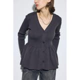 ペプラムカーディガン | AZUL BY MOUSSY | 詳細画像15 