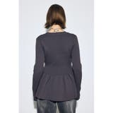 ペプラムカーディガン | AZUL BY MOUSSY | 詳細画像17 