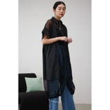 メッシュロングシャツブルゾン | AZUL BY MOUSSY | 詳細画像13 