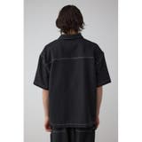 アウトステッチブッチャーシャツ | AZUL BY MOUSSY | 詳細画像7