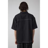 アウトステッチブッチャーシャツ | AZUL BY MOUSSY | 詳細画像7