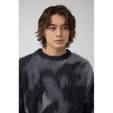 起毛総柄ニット | AZUL BY MOUSSY | 詳細画像2