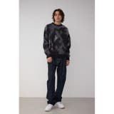 起毛総柄ニット | AZUL BY MOUSSY | 詳細画像4