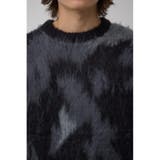 起毛総柄ニット | AZUL BY MOUSSY | 詳細画像8