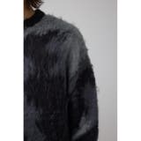 起毛総柄ニット | AZUL BY MOUSSY | 詳細画像9