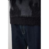 起毛総柄ニット | AZUL BY MOUSSY | 詳細画像11