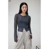 シアーニットカーディガンキャミセット | AZUL BY MOUSSY | 詳細画像25