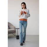 バイカラードルマンニットプルオーバー | AZUL BY MOUSSY | 詳細画像25