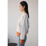 バイカラードルマンニットプルオーバー | AZUL BY MOUSSY | 詳細画像27