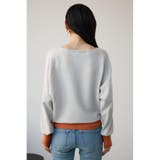 バイカラードルマンニットプルオーバー | AZUL BY MOUSSY | 詳細画像28