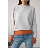 柄ORG5 | バイカラードルマンニットプルオーバー | AZUL BY MOUSSY