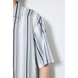マルチストライプ半袖シャツ | AZUL BY MOUSSY | 詳細画像9 