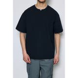 BLK | デジタルボーダーフェイクレイヤードトップス | AZUL BY MOUSSY