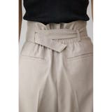 イージーケアリネンライクベルトワイドパンツ | AZUL BY MOUSSY | 詳細画像20 