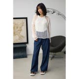 パターンメッシュプルオーバー | AZUL BY MOUSSY | 詳細画像3