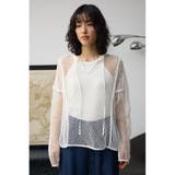 パターンメッシュプルオーバー | AZUL BY MOUSSY | 詳細画像4