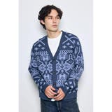 オルテガ柄カーディガン | AZUL BY MOUSSY | 詳細画像14 