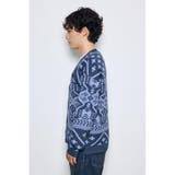 オルテガ柄カーディガン | AZUL BY MOUSSY | 詳細画像18 