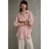 柄CAM5 | リラテックコットンルーズシャツ | AZUL BY MOUSSY