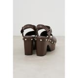 CHUNKY HEEL STUDS SANDALS | AZUL BY MOUSSY | 詳細画像15 