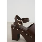 CHUNKY HEEL STUDS SANDALS | AZUL BY MOUSSY | 詳細画像17 