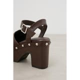CHUNKY HEEL STUDS SANDALS | AZUL BY MOUSSY | 詳細画像18 