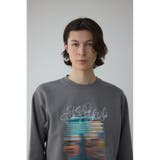 フェイドプリントスウェットトップス | AZUL BY MOUSSY | 詳細画像26 