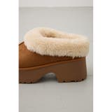 厚底ムートンヒールデザインスリッポン | AZUL BY MOUSSY | 詳細画像32 