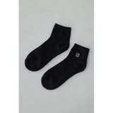 ワンポイント刺繍アンクルソックス | AZUL BY MOUSSY | 詳細画像1 