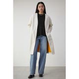 DOUBLE FACE TOPPER CARDIGAN | AZUL BY MOUSSY | 詳細画像3 