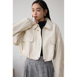 IVOY3 | フェイクレザーショートブルゾン | AZUL BY MOUSSY