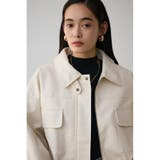 フェイクレザーショートブルゾン | AZUL BY MOUSSY | 詳細画像1