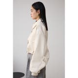 フェイクレザーショートブルゾン | AZUL BY MOUSSY | 詳細画像5