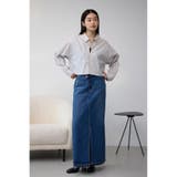 AZUL DENIM オーバーラップロングスカート | AZUL BY MOUSSY | 詳細画像17 
