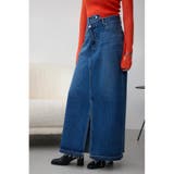 AZUL DENIM オーバーラップロングスカート | AZUL BY MOUSSY | 詳細画像13 