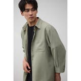 ソフトジョーゼット7分袖シャツ | AZUL BY MOUSSY | 詳細画像14