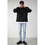SHIRT LAYERED KNIT TOPS | AZUL BY MOUSSY | 詳細画像4