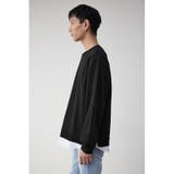 SHIRT LAYERED KNIT TOPS | AZUL BY MOUSSY | 詳細画像6