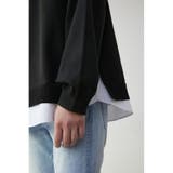 SHIRT LAYERED KNIT TOPS | AZUL BY MOUSSY | 詳細画像10