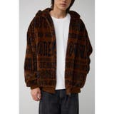 柄BRN5 | B-HEAT フェイクファーフーディーブルゾン | AZUL BY MOUSSY