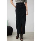 BLK | AZUL DENIM ハイウエストスカート | AZUL BY MOUSSY