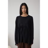 ペプラムデザインニットトップス | AZUL BY MOUSSY | 詳細画像5 