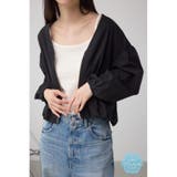 BLK | C/T撥水バルーンV/Nブルゾン | AZUL BY MOUSSY