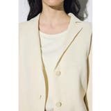 ニットテーラードジャケット | AZUL BY MOUSSY | 詳細画像6 