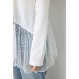 ヘムレースドッキング長袖トップス | AZUL BY MOUSSY | 詳細画像20 